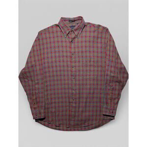 Vintage GANT Coastal Twill Button-Down Shirt
Multicolor Plaid 100% Cotton Large